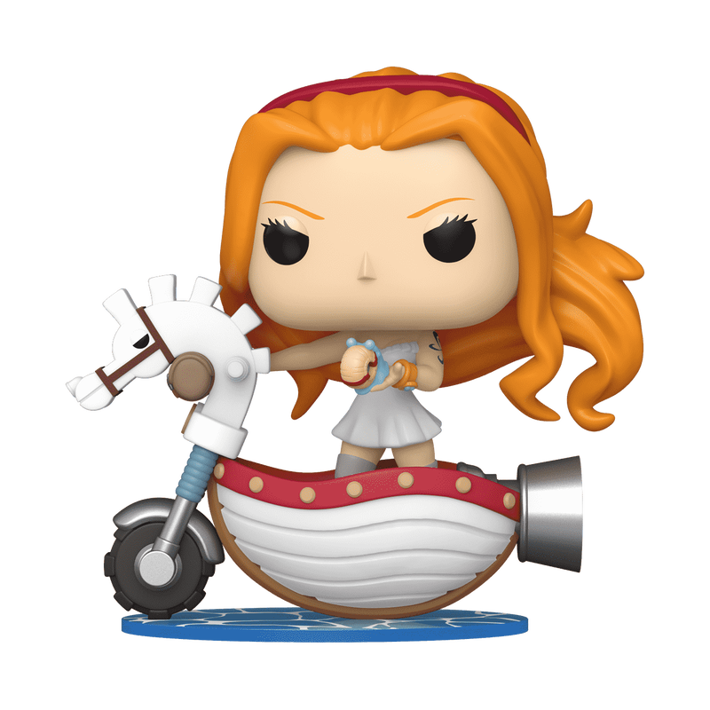 Funko Pop Deluxe Rides! Nami With White Hobby Horse #128 Exclusivo One Piece