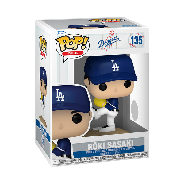 Funko Pop Rōki Sasaki #135 Los Angeles Dodgers