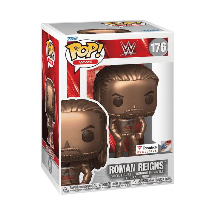 Funko Pop Roman Reigns #176 Exclusivo World Wrestling Entertainment