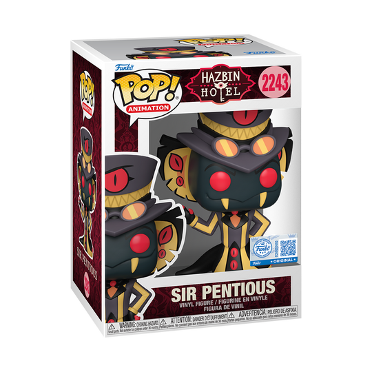 Funko Pop Sir Pentious #2243 Exclusivo Hazbin Hotel
