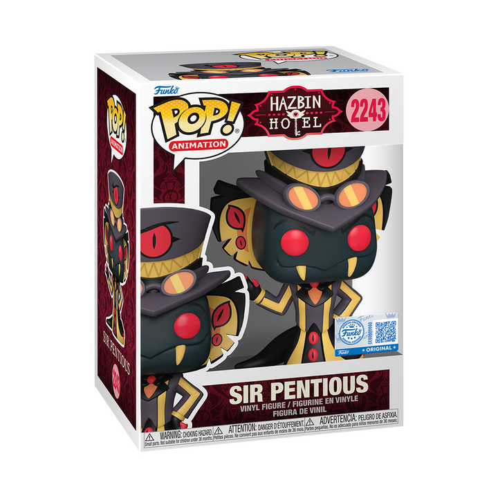 Funko Pop Sir Pentious #2243 Exclusivo Hazbin Hotel