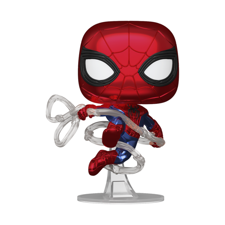 Funko Pop Spider-Man #1590 Exclusivo Metallic Spider-Man: Brand New Day