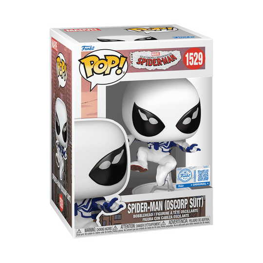 Funko Pop Spider-Man (Oscorp Suit) #1529 Exclusivo Your Friendly Neighborhood Spider-Man