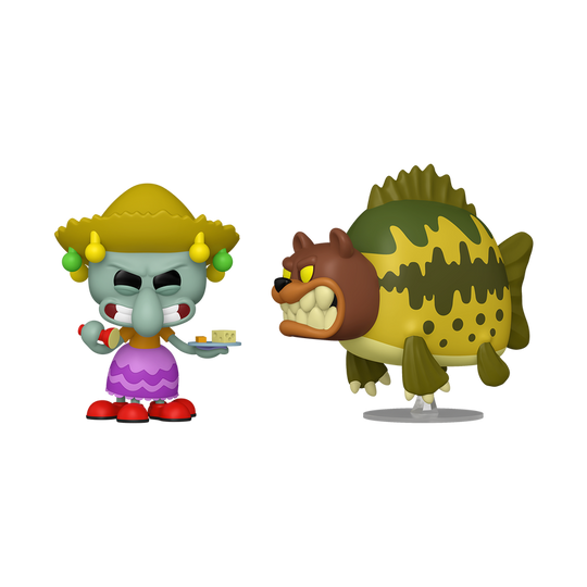 Funko Pop 2 Pack! Squidward & Sea Bear Bob Esponja