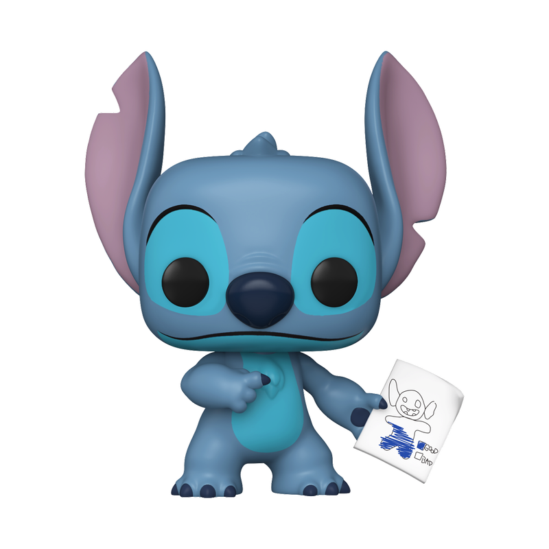 Funko Pop Stitch With Mood Chart #1744 Lilo & Stitch