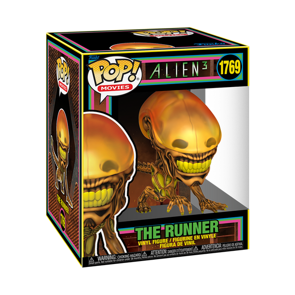 Funko Pop Super! The Runner Blacklight #1769 Alien