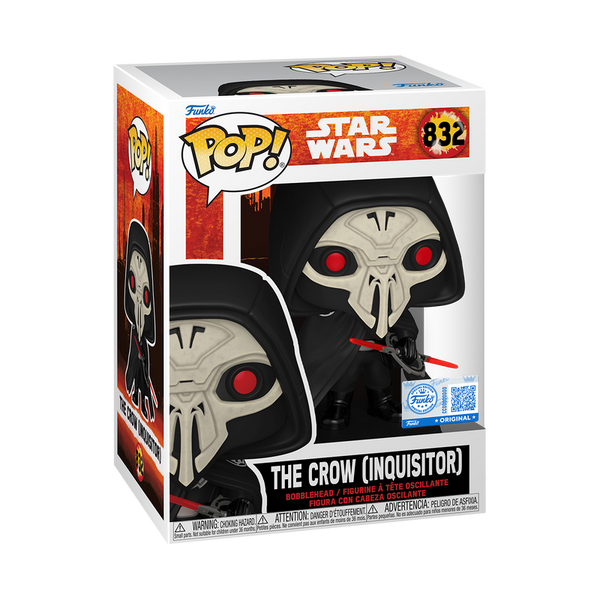Funko Pop The Crow (Inquisitor) #832 Exclusivo Star Wars