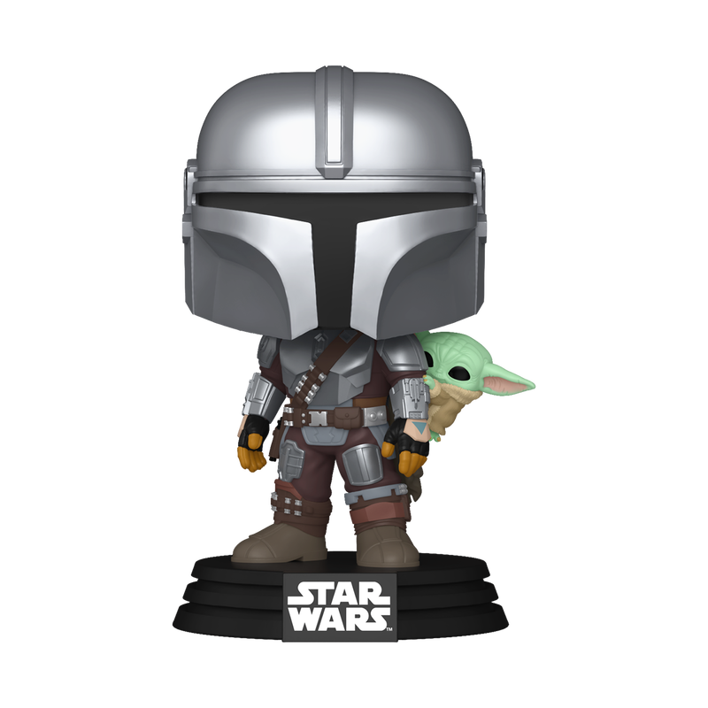 Funko Pop The Mandalorian With Grogu #818 Star Wars
