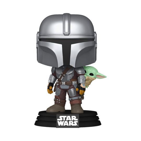 Funko Pop The Mandalorian With Grogu #818 Star Wars