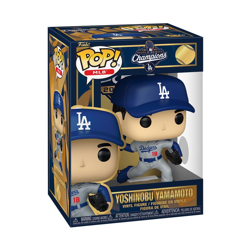 Funko Pop Yoshinobu Yamamoto # Los Angeles Dodgers