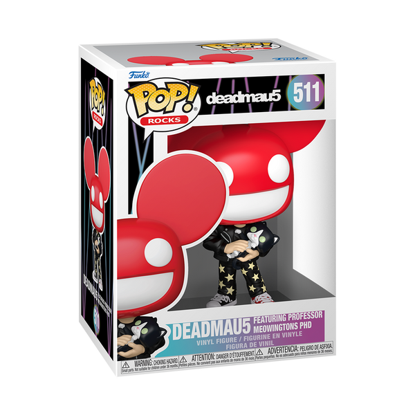 Funko Pop Deadmau5 Featuring Professor Meowingtons Phd #511