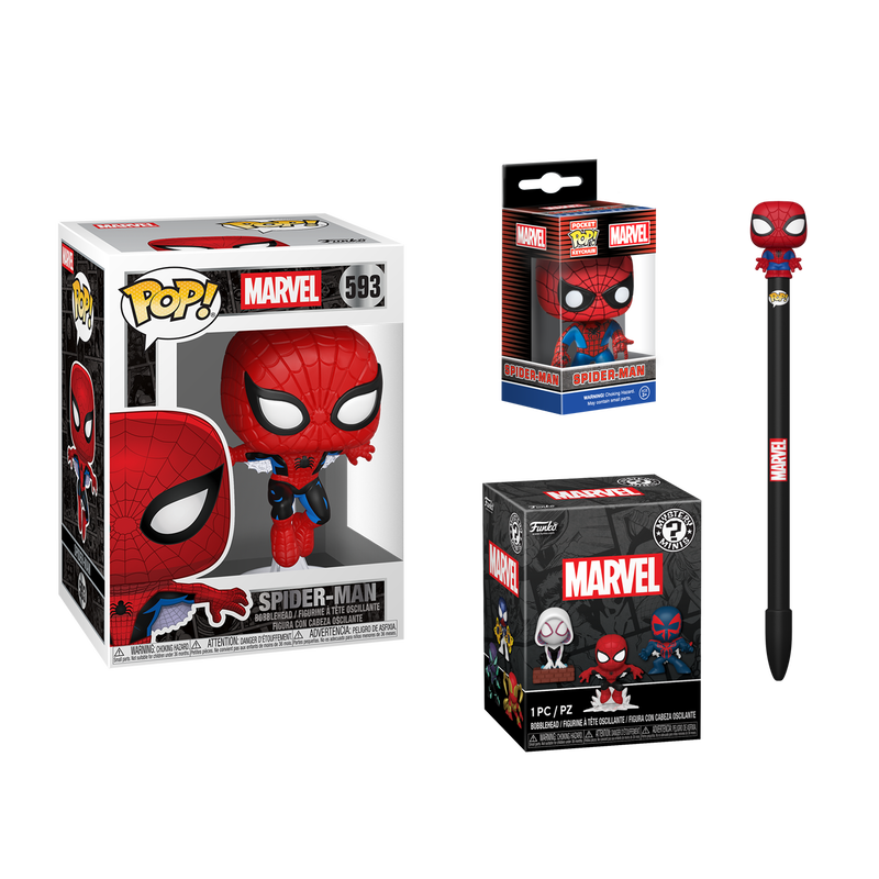 Funko Pop 4 Pack! Spider-Man Bundle