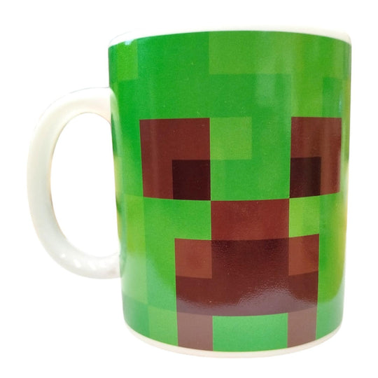 Siglo 21 Taza Cara Creeper Minecraft