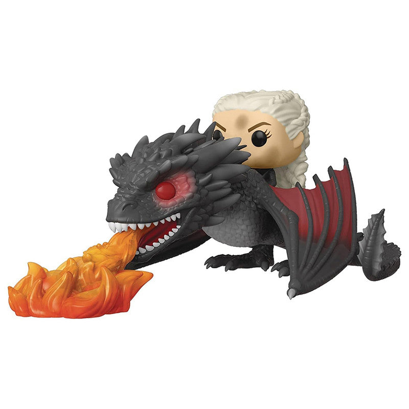 Funko Pop Ride Daenerys And Fiery Drogon 68 Game Of Thrones