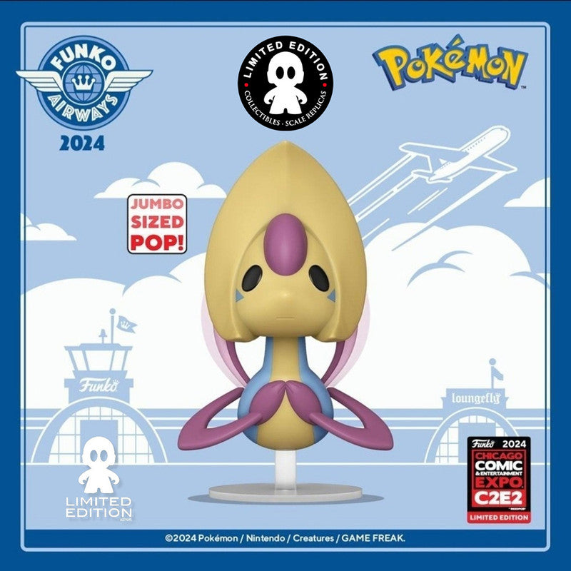 Funko Pop Jumbo Cresselia 965 10 Pulg Exclusivo Pokémon