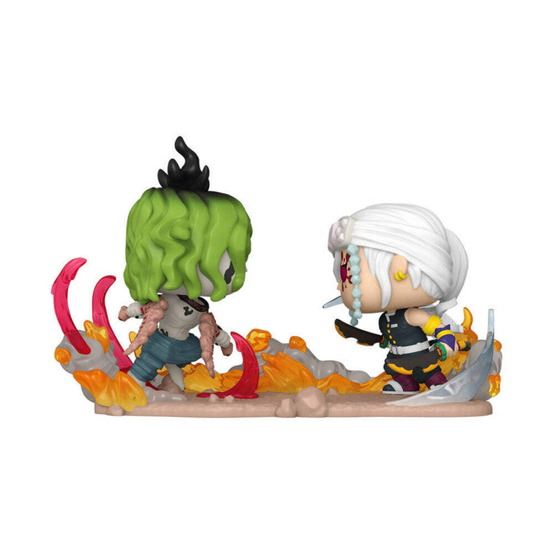 Funko Pop Moment! Tengen Uzui Vs. Gyutaro #1753 Demon Slayer: Kimetsu No Yaiba