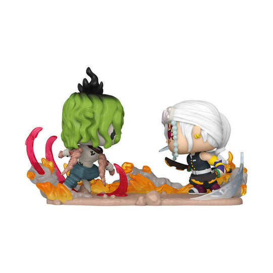 Funko Pop Moment! Tengen Uzui Vs. Gyutaro #1753 Demon Slayer: Kimetsu No Yaiba