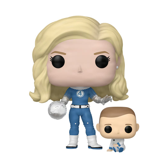 Funko Pop Invisible Woman & Franklin #1514 Los 4 Fantásticos