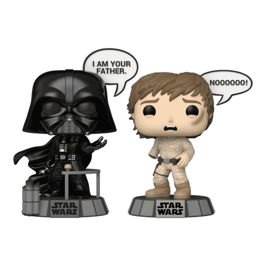 Funko Pop 2 Pack! Darth Vader & Luke Skywalker Star Wars