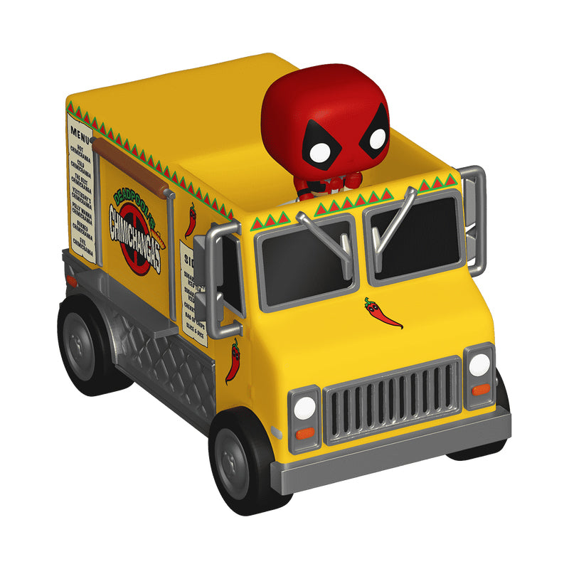 Funko Bitty Pop Rides! Deadpool'S Chimichanga Truck Marvel Comics