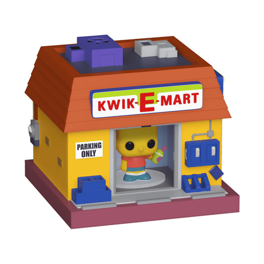 Funko Bitty Pop Towns! Bart Simpson And Kwik-E-Mart Los Simpsons