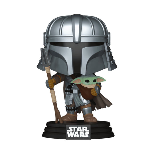 Funko Pop Mandalorian With Grogu #772 Exclusivo Star Wars