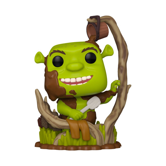 Funko Pop Super! Shrek Bathing #1784 Exclusivo Shrek