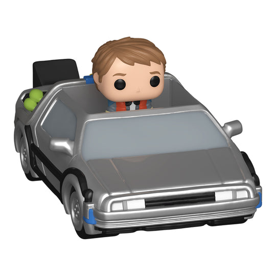 Funko Bitty Pop Rides! Marty Mcfly And Time Machine Volver Al Futuro