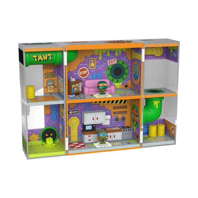 Funko Bitty Pop Box Sewer Lair Las Tortugas Ninja