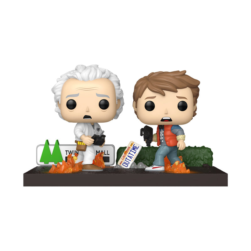 Funko Pop Moment! Doc & Marty #1846 Volver Al Futuro