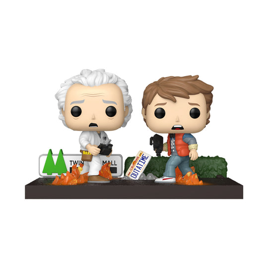 Funko Pop Moment! Doc & Marty #1846 Volver Al Futuro