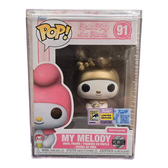 Funko Pop My Melody #91 Exclusivo Metallic Sanrio