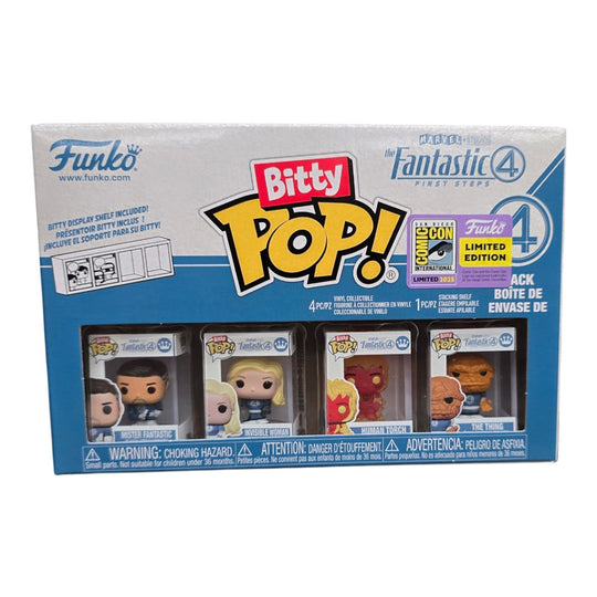 Funko Bitty Pop Series 1 Exclusivo Los 4 Fantásticos