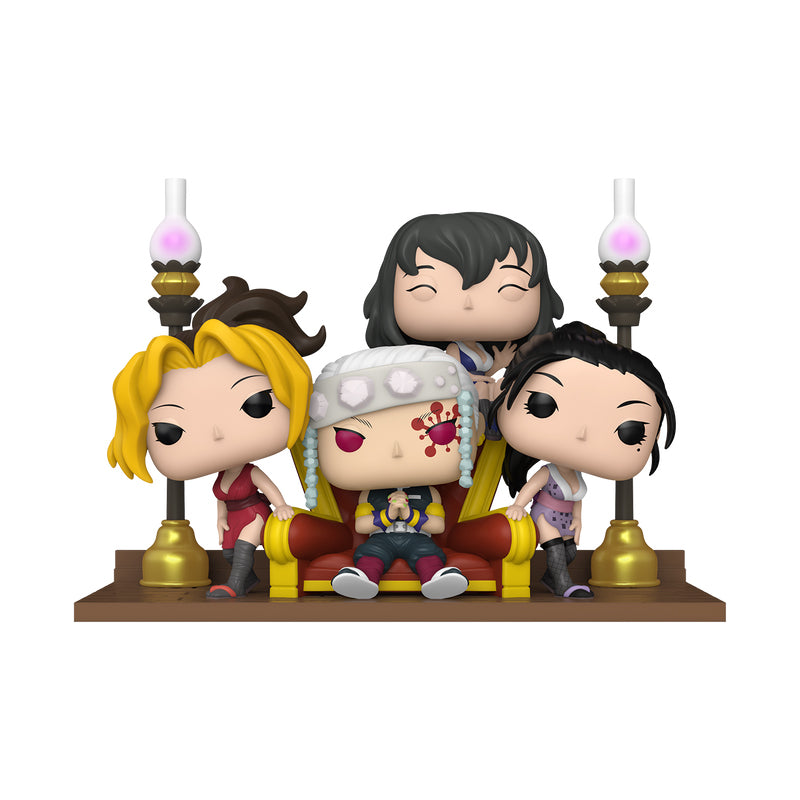 Funko Pop Moment! Tengen With His Wives #1944 Demon Slayer: Kimetsu No Yaiba