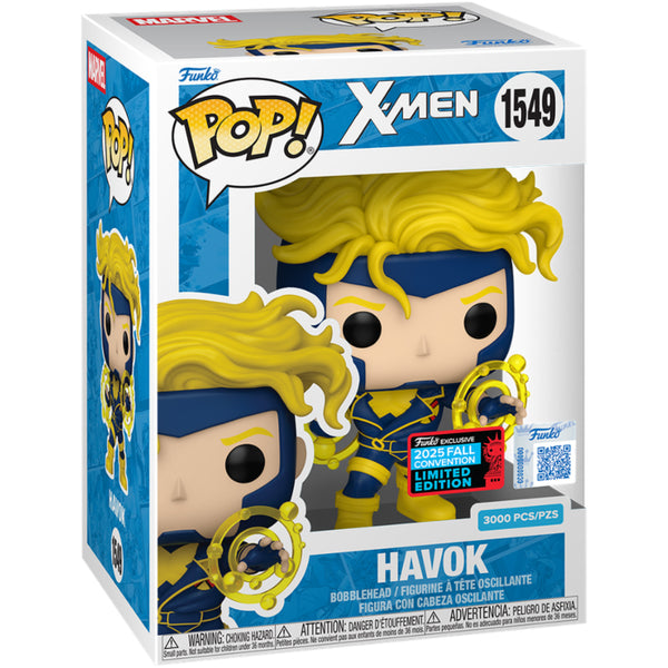 Funko Pop Havok #1549 Exclusivo Con Protector X-Men