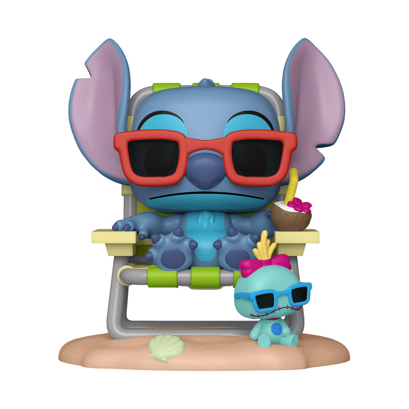 Funko Pop Super! Stitch In Sunlounger #639 Lilo & Stitch