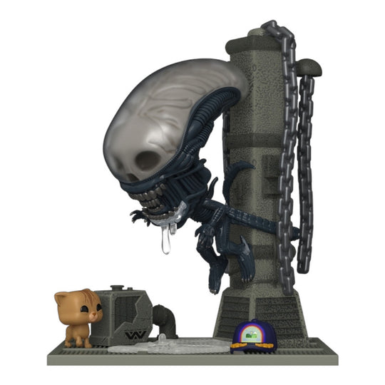 Funko Pop Deluxe! Xenomorph With Jonesy #1936 Exclusivo Alien
