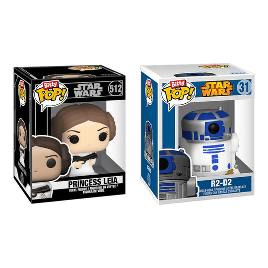 Funko Bitty Pop 2 Pack! Leia & R2-D2 Star Wars