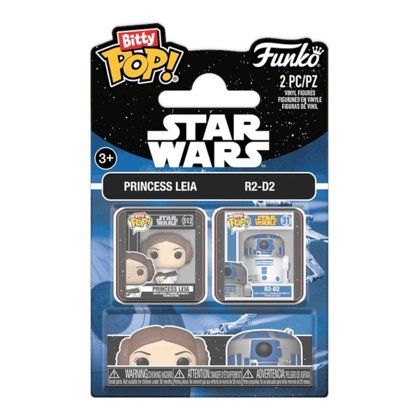 Funko Bitty Pop 2 Pack! Leia & R2-D2 Star Wars