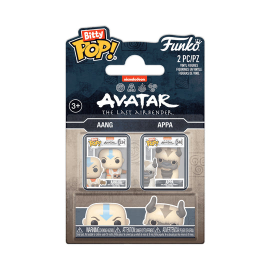 Funko Bitty Pop 2 Pack! Aang & Appa Avatar: La Leyenda De Aang