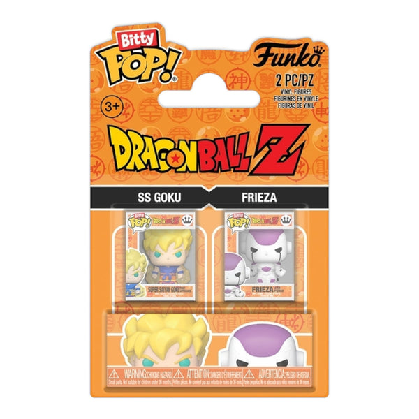Funko Bitty Pop 2 Pack! Ss Goku & Frieza Dragon Ball
