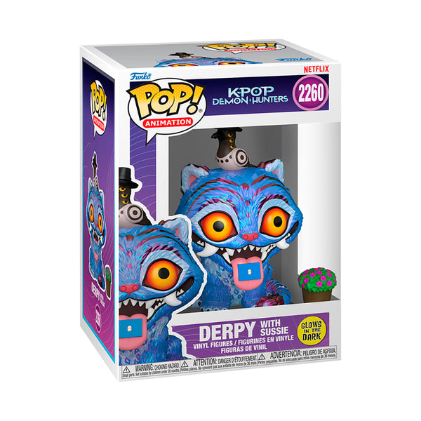 Preventa Funko Pop Derpy With Sussie #60 Glow K-Pop Demon Hunters