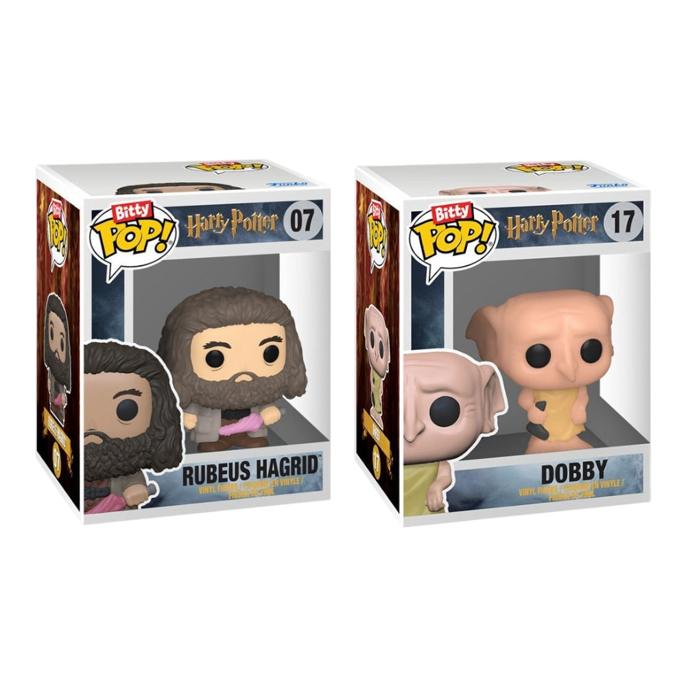 Funko Bitty Pop 2 Pack! Hagrid & Dobby Harry Potter