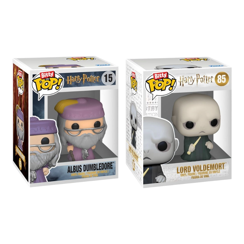Funko Bitty Pop 2 Pack! Dumbledore & Voldemort Harry Potter
