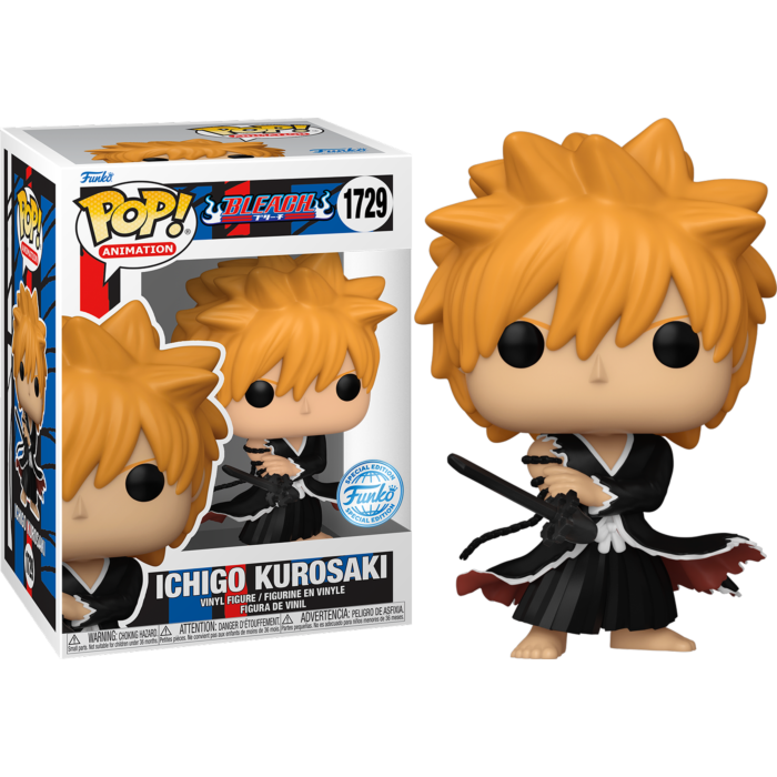 Funko Pop Ichigo Kurosaki #1729 Exclusivo Bleach