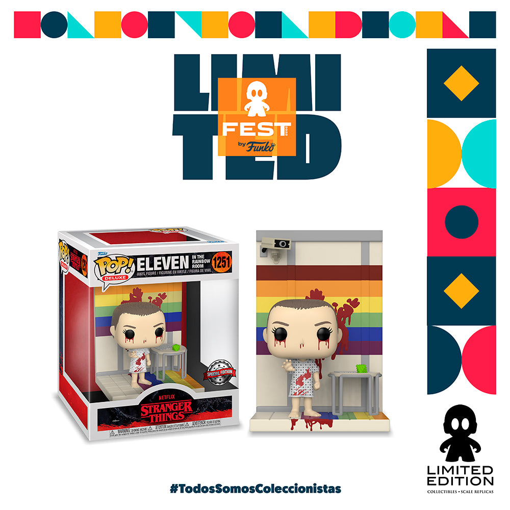 Funko Pop Eleven In The Rainbow Room 1251 6 Pulg Exclusivo De Limited Edition Stranger Things - Limited Edition