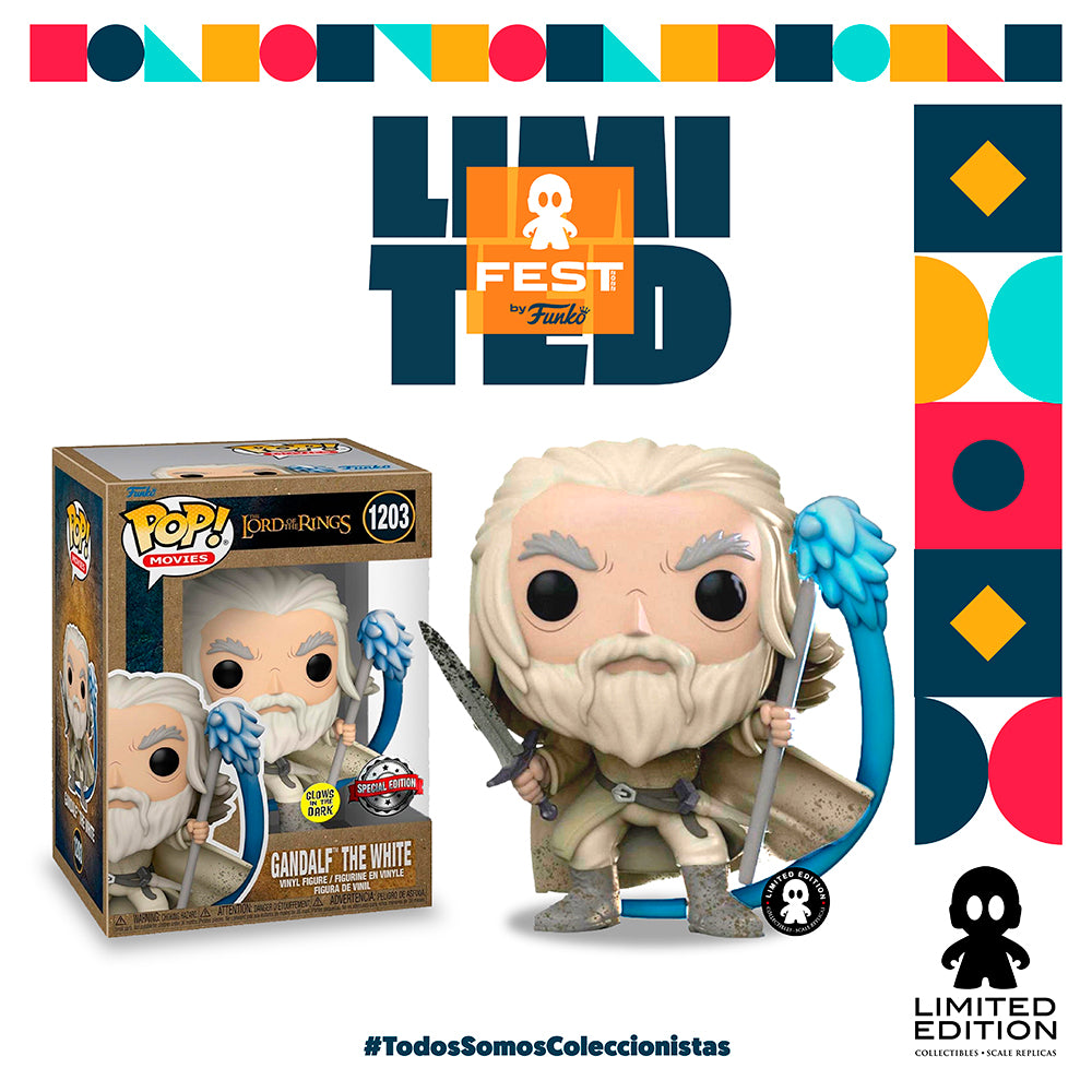 Funko Pop Gandalf The White 1203 Glow Exclusivo Limited Edition The Lord Of The Rings - Limited Edition