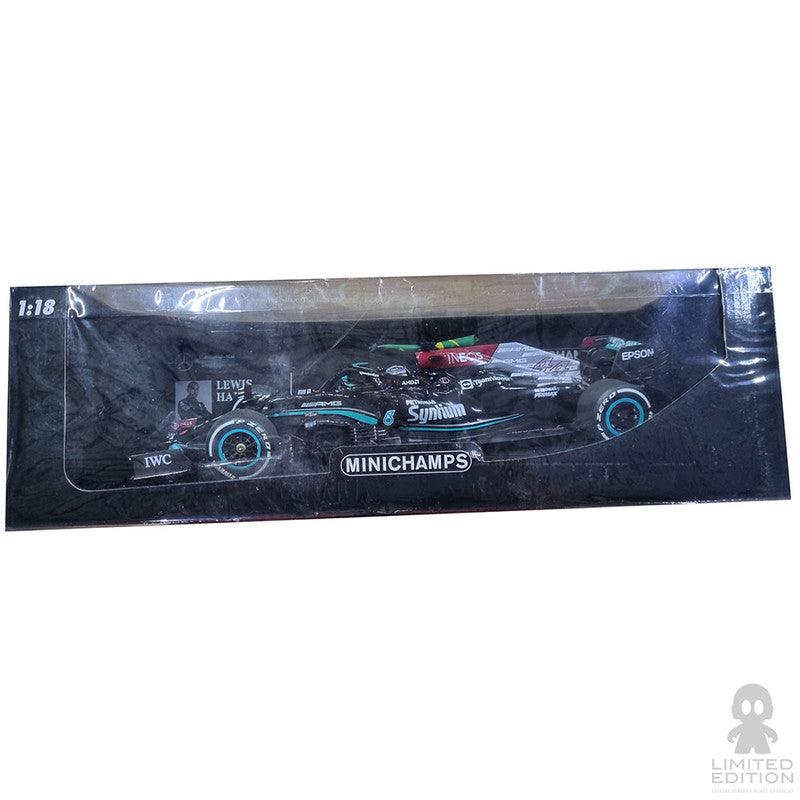 Minichamps Vehículo Lewis Hamilton Mercedez-Amg Petronas Formula One Team W12 E Performance Wite Flag-Winner Brazillian Gp 2021 By Formula 1 - Limited Edition