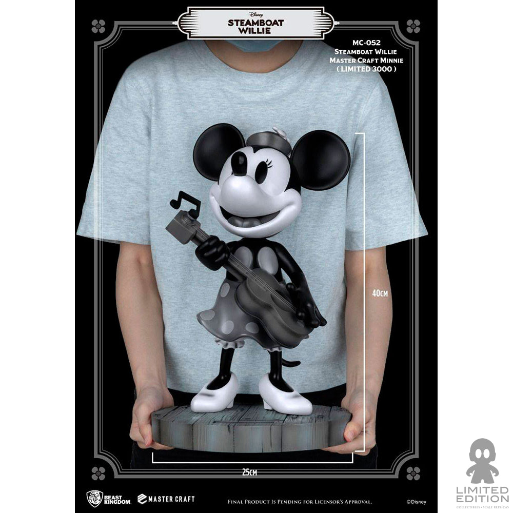 Beast Kingdom Estatuilla Master Craft Minnie Steamboat Willie Disney