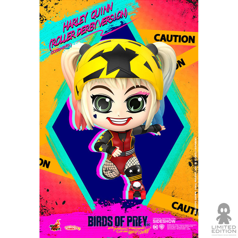 Hot Toys Cosbaby Harley Quinn Roller Derby Version DC Birds Of Prey - Limited Edition